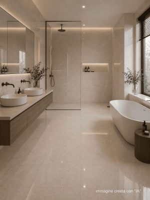 Piastrella “Uni Marble Beige Lux”