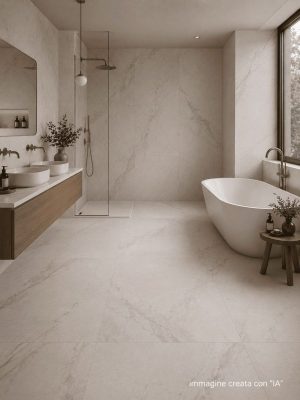Piastrella "Marmo Golden Age White" 80x80