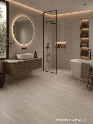 Piastrella "Articwood Ice Grey"