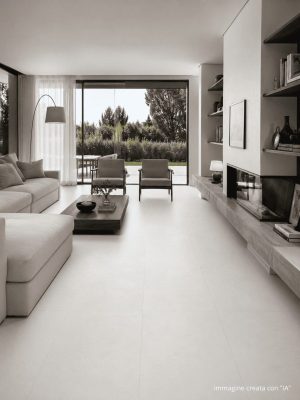 Piastrella "Pigmenta White" 60x120