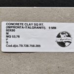 Piastrella "Concrete Clay SQ"