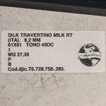 Piastrella "Silk Travertino Milk"