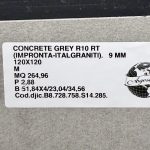 Piastrella "Concrete Grey 120x120"