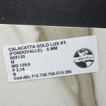 Piastrella “Calacatta Gold Lux" Fondovalle