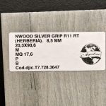 Piastrella "Nwood Silver Grip R11"