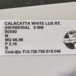 Piastrella "Calacatta White Lux"