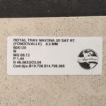 Piastrella “Royal Trav Navona 3D Sat"
