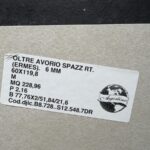 Piastrella "Oltre Avorio Spazz"