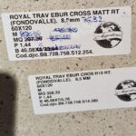 Piastrella "Royal Trav Ebur Cross Matt"