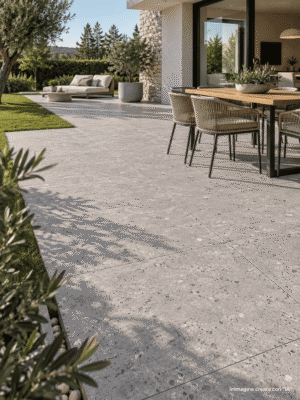 Piastrella “Calcestruzzo Grey R11"8DR