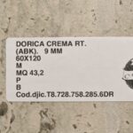 Piastrella “Dorica Crema" 6DR