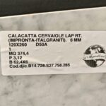 Piastrella "Calacatta Cervaiole Lap"