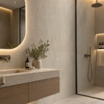Piastrella "Concrete Cream Raw"