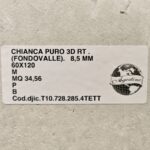 Piastrella “Chianca Puro 3D"
