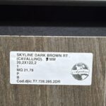 Piastrella "Skyline Dark Brown"