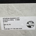 Piastrella "Athena Bianco" 61x61