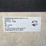Piastrella "Travertino Beige Grip R11"