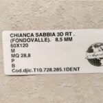 Piastrella “Chianca Sabbia 3D"