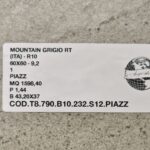 Piastrella "Mountain Grigio"