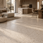 Piastrella "Decora Terrazzo Cappuccino SQ"