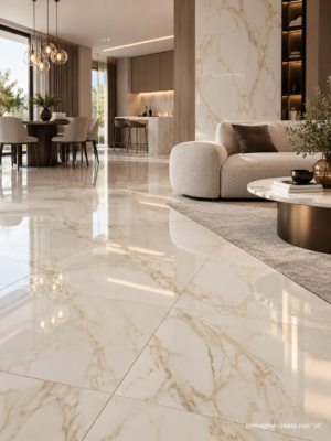 Piastrella "Alt Calacatta Gold Lux"