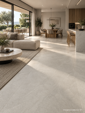 Piastrella "Batik Blanc"
