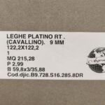 Piastrella "Leghe Platino" 120x120